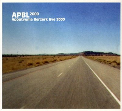 APOPTYGMA BERZERK APBL LIVE 2000 CD Digipack 2007