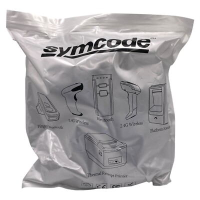 Symcode 2D Wireless Barcode Scanner w/ USB Adapter MJ-4000