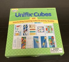 Didax Unifix Cubes And Activity Book 100 Interlocking Cubes Homeschool Math