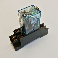 US Stock LY2NJ HH62P-L JQX-13F Relay 110V AC Coil 10A  PTF08A Socket Base