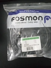 Fosmon extension cord -SJT-Black -25 Ft-New