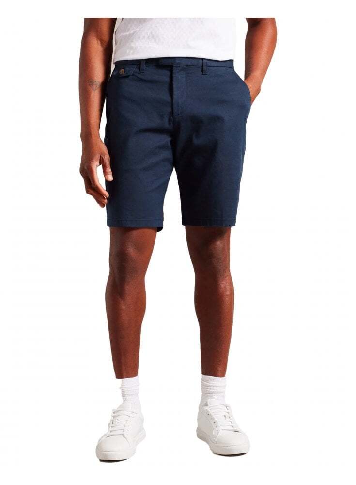 Джинсовые шорты Ted Baker Alscot темно-синего цвета 17090₽