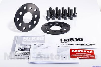 H&R ABE Spurverbreiterungs-Set schwarz 10mm für BMW Z8 E52 Roadster (Typ Z52)