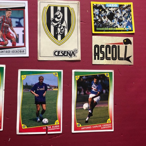 Lotto misto figurine Panini-Ip-Merlin 80-90 originali con velina e card anni 10 - Foto 5 di 11