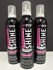 Smooth 'N Shine Polishing Extra Hold Extra Body Styling Mousse - 3 Pack/11.25 oz