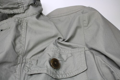 CAMEL ACTIVE Jacket Men's (EU) 52 Hidden Hood Military Green Pocket Full Zip - Picture 7 of 14