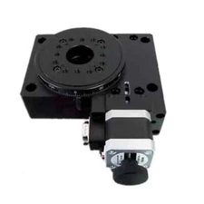 PX110-100H high-precision electric rotary table 360 degree rotation, worm gear