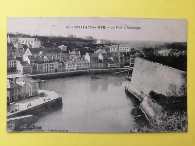 cpa Bretagne 56 - SCHÖNE INSEL im Meer Morbihan Der EICHOUAGEHAFEN