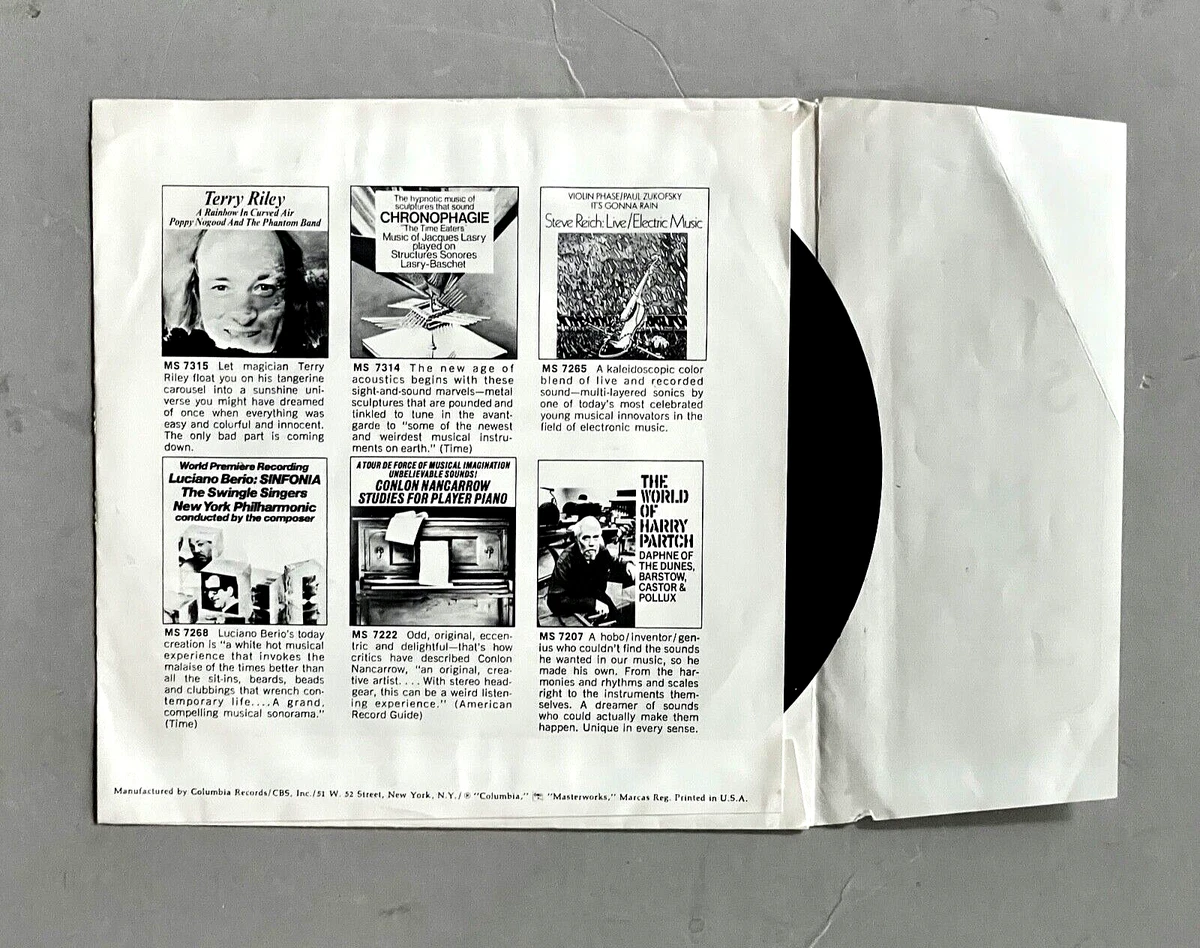 A guide to Terry Riley's music, Electronic music