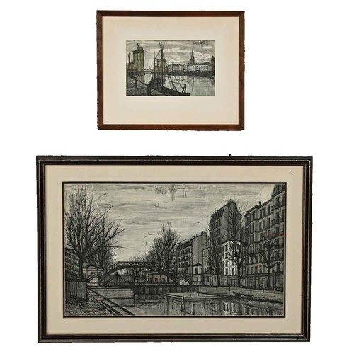 Bernard Buffet、リトグラフ　The road 1967 Bernard Buffet Lithograph 32 