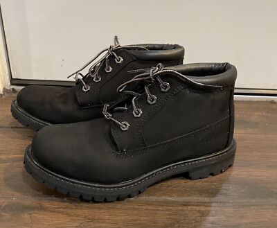 Women's TIMBERLAND Black Anti Fatigue Nellie Waterproof Chukka