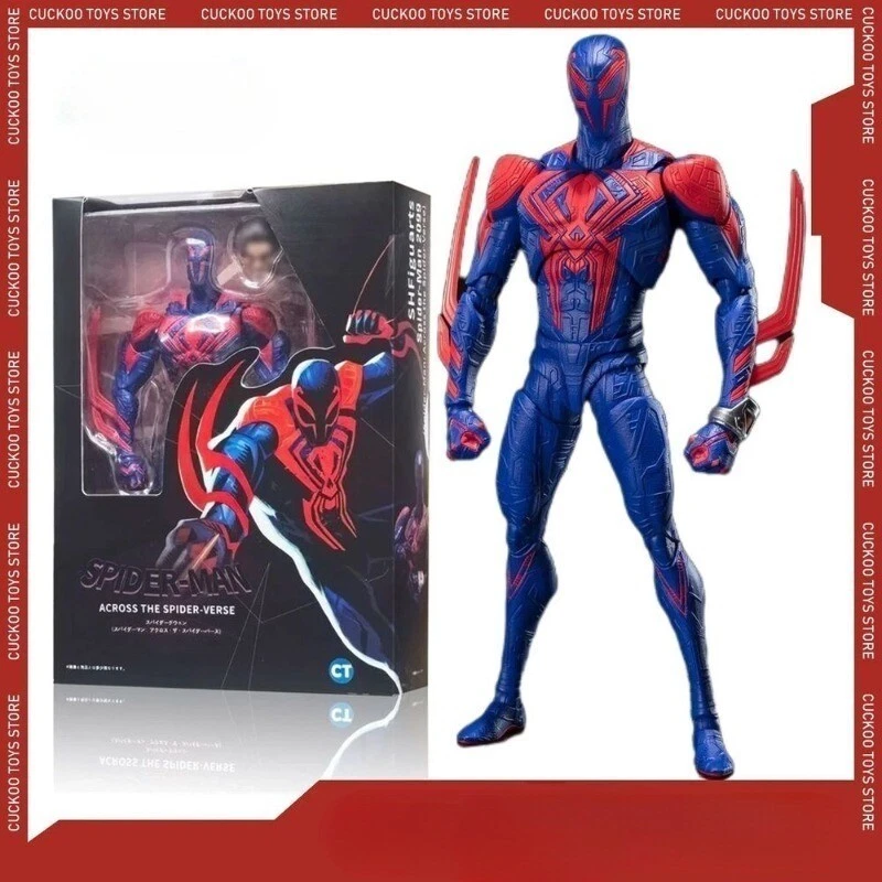 In Stock Spider-Man 2099 Across The Spider-Verse S.H.Figuarts Figure Toy CT Ver. In Stock Spider-Man 2099 Across The Spider-Verse S.H.Figuarts Figure Toy CT Ver.