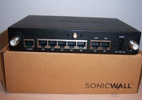 Sonic Wall TZ400W APL28 Wireless Network Security Firewall Power Cord Brick Box - Picture 3 of 7