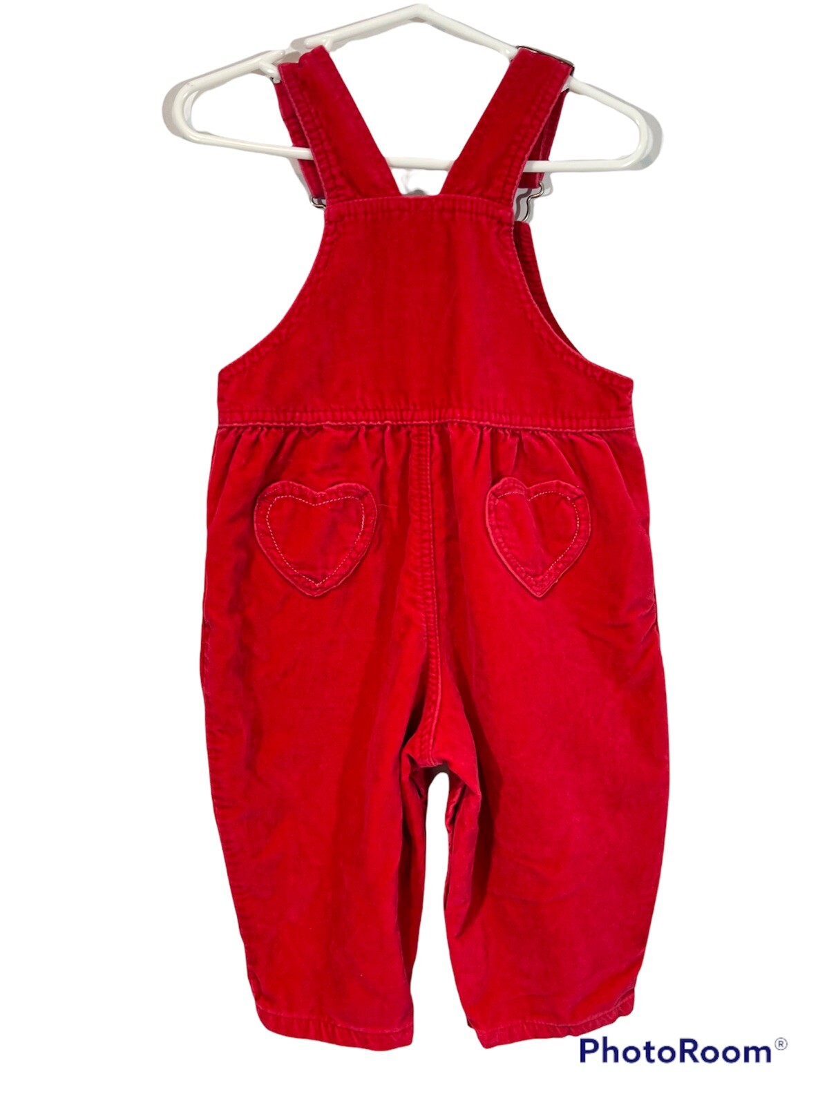 Sprockets Baby Girl Red Overalls Hearts Size 18 Months eBay