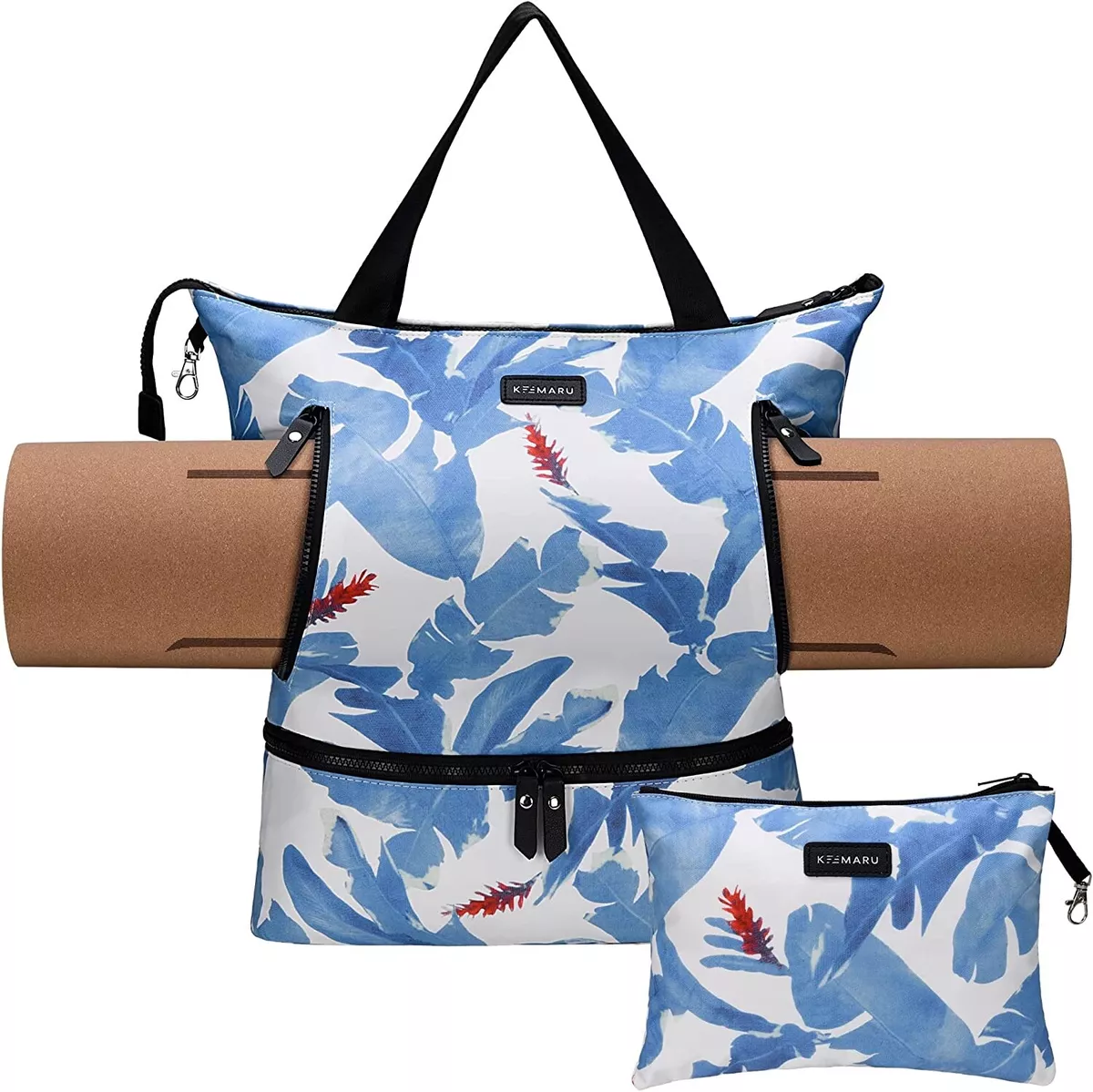 KEEMARU Yoga Mat Bag Multipurpose Shoulder Bag for Yoga