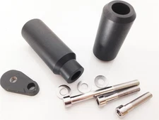 Black Frame Slider Crash Protector For 2005-2006 Kawasaki Zx-6R Zx-6Rr 636