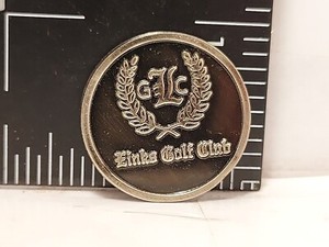 Links Club Golf Ball Marker Metal Course Magnetic