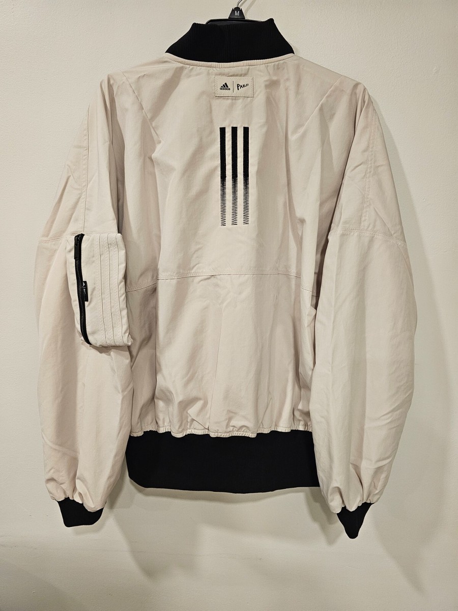 ジャケット・アウター adidas parley Bomber Jacket HT3408 M BE SZ M Adidas Originals Parley Bomber Jacket Aluminum HT3408