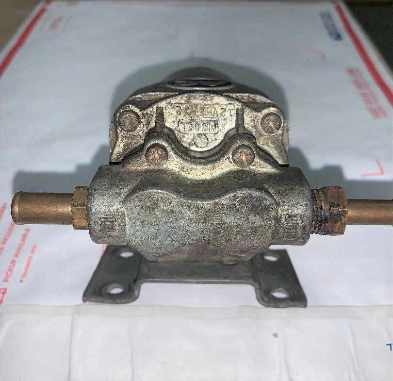 Vintage AC Spark Plug Electric Fuel Pump Model 12v Ep12 for sale