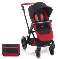 Brand Jane Twone Single Pushchair In Scarlet S13 With Bag & Raincover Brand Jane Twone Single Pushchair In Scarlet S13 With Bag & Raincover