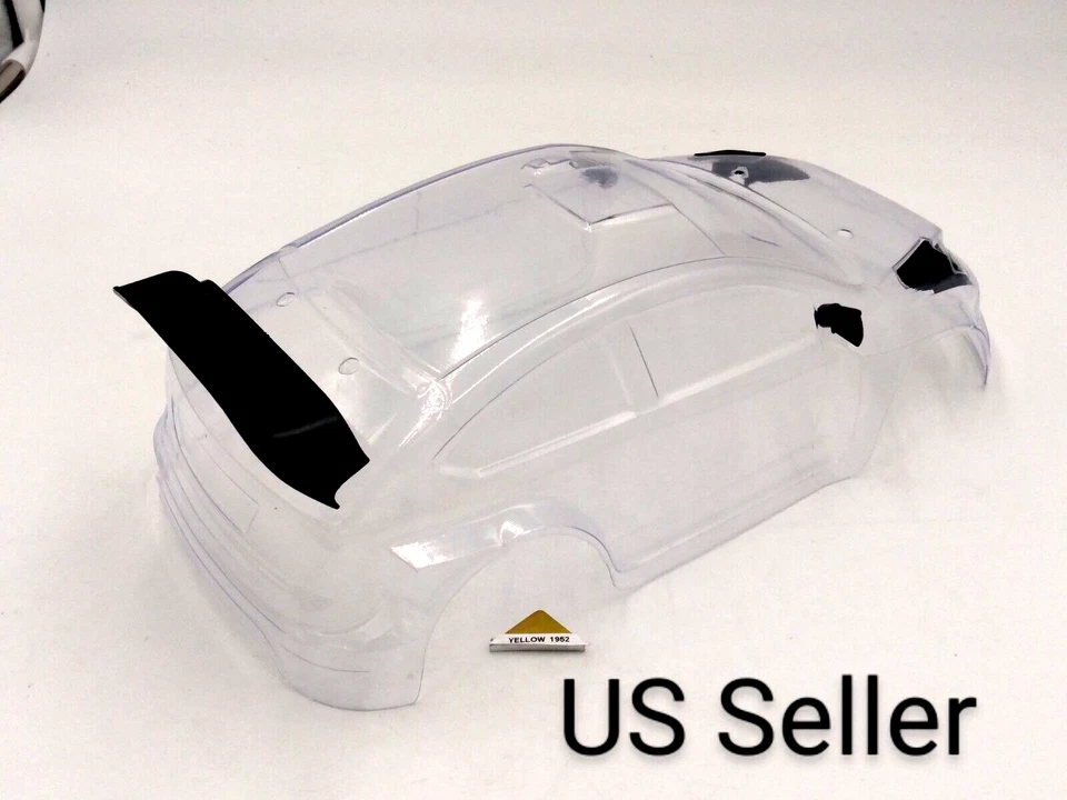 UD1604  UDIRC RC Focus Clear Body Shell Part  1604 001 Ships FREE US  Seller - Image 2 of 4