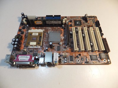 SYNTAX SV400 REV:1.0 Socket A(462) AMD Motherboard +Athlon 2100+, RAM 512Mb
