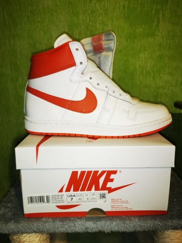 Size 7 - Nike Air Ship White Team Orange - Picture 5 of 8