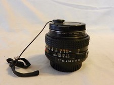 Vintage Minolta 50mm Wide Angle MD 1:1.7 Lens, and Filter