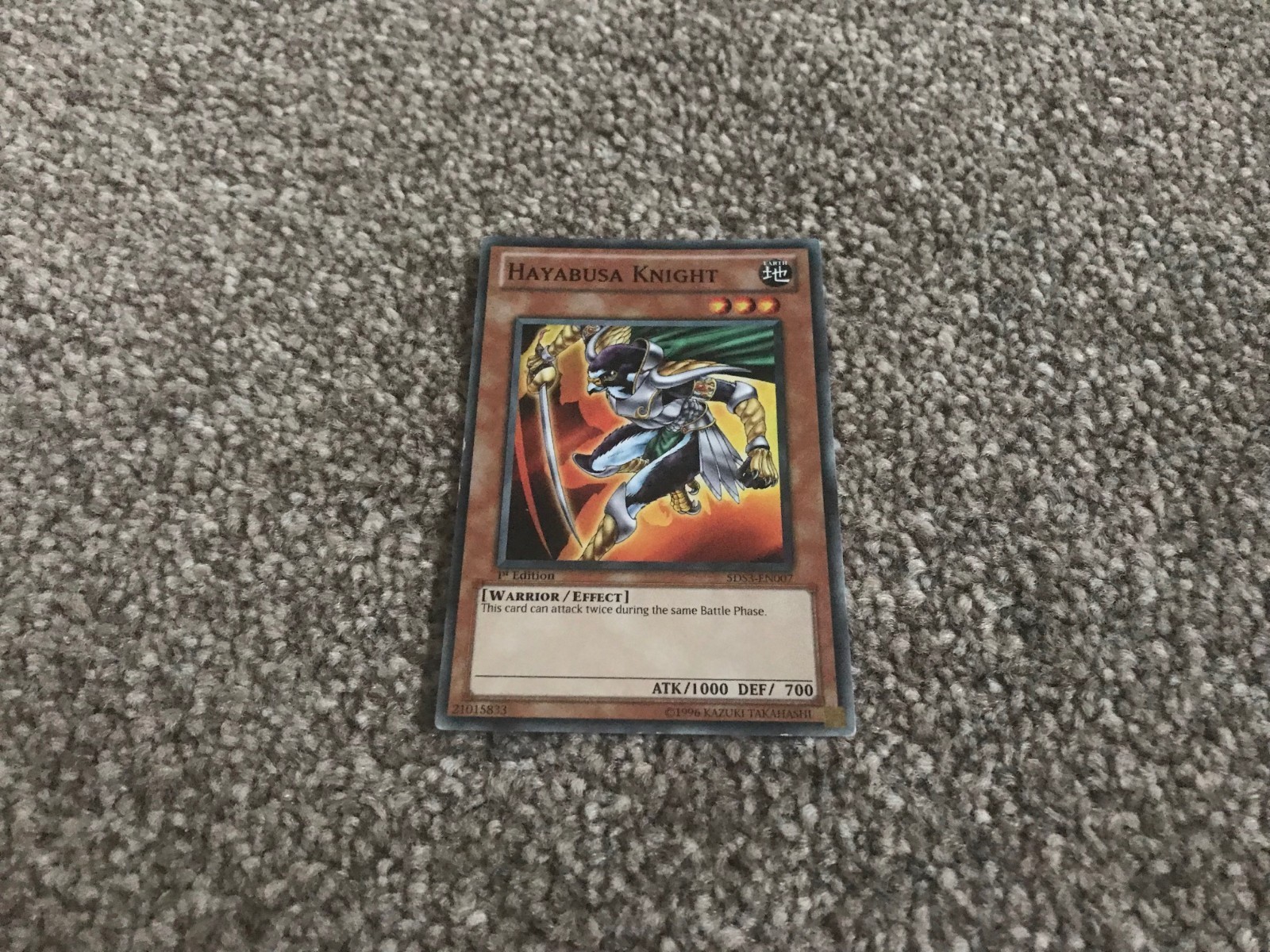 Yu-Gi-Oh! Hayabusa Knight Karte (5DS3-EN007) – Common, 1st Edition, Aus Dem Starter Deck: Duelist Toolbox