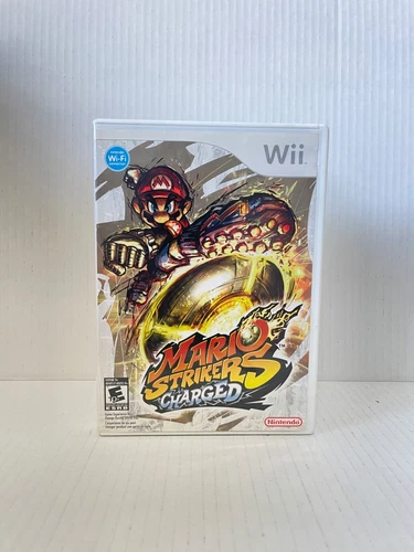 Mario Strikers Charged (Nintendo Wii, 2007) CIB Tested Working