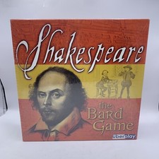 Shakespeare - The Bard Board Game SEALED NEW Ages 12+