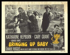 BRINGING UP BABY  (R1957) Original 11x14 Lobby Card (1)