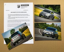 Abarth 595 "Pista" Launch Pressefotos + Pressemitteilung