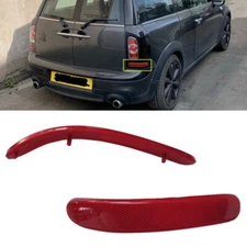 For BMW Mini Cooper Clubman R55 2008-2014 Rear Bumper Reflectors Lights Fog lamp