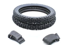 DOT Traction Tire and Tube Set CT90 CT110 TRAIL 90 110 Honda Knobby Golden #B61