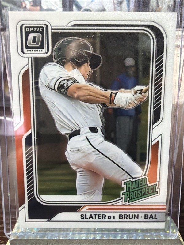 2026 Donruss Optic Slater De Brun Optic #161 Baltimore Orioles Rookie RC