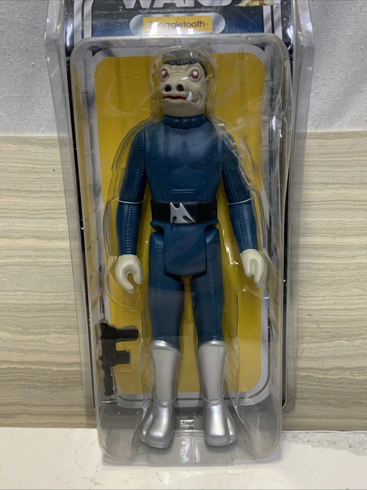 Kenner Star Wars Gentle Giant Jumbo 12" Carded Action Figure Snaggletooth NR - Image 4 of 4