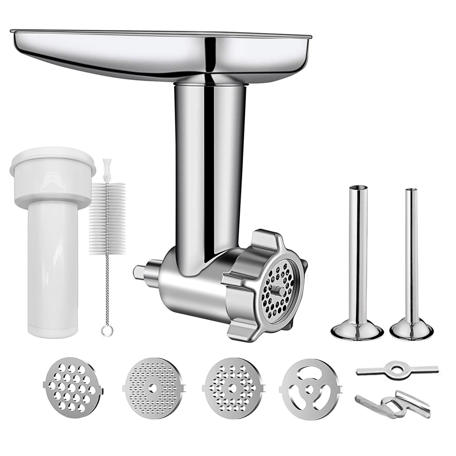 Upgrade Meat Grinder Attachment 3Piece Pasta Roller Cutter for KitchenAid Stand