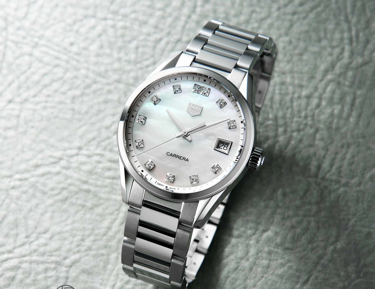 Wbk1318 Ba0652 Tag Heuer Carrera Lady Quartz 36mm TAG Heuer