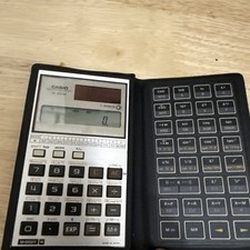 Vintage Casio FX-451M Scientific Calculator Solar Fully Working Made In Japan