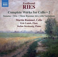 Martin Rummel - Ferdinand Ries Complete Works For Cello - Cd - G4Z