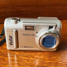 Vivitar ViviCam 3765 3.0MP Digital Camera with 3x Optical Zoom UNTESTED