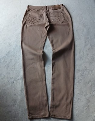 Fornaria (Fabulous Legs) Jeans | Vintage Backprint | Beige | Straight Fit | W30
