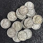 Silver Mercury Dimes lot (20) 1900s