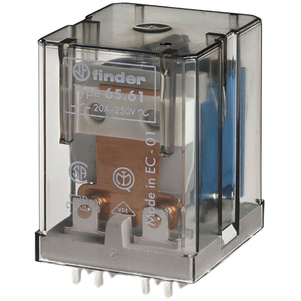 Finder Series PCB Relay 8V DC 30A 1pc