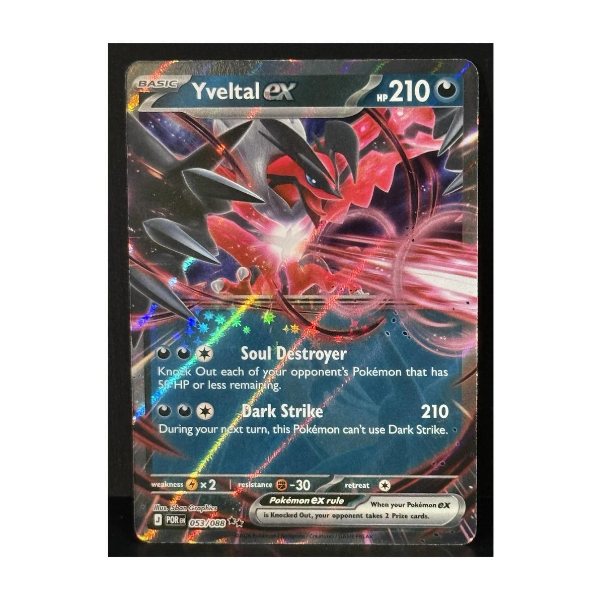 yveltal ex pokemon card price Pokemon Promo Ultra Rare Yveltal EX XY08