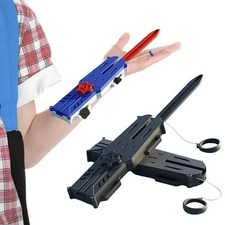 Hidden Blade Cosplay Weapons Retractable Wrist Blade Fake Sword Weapons Role-Pla