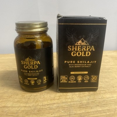 Himalayan Shilajit 200mg   Taste-Free Pure Extract, Acai, Magnesium Made in USA