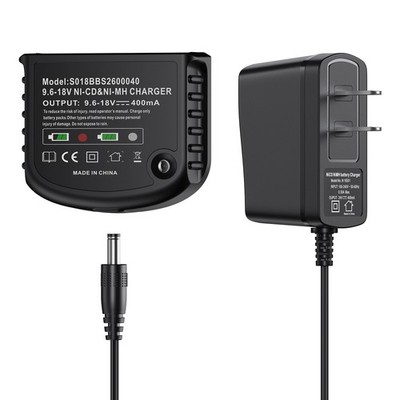 18V Battery Charger for Black & Decker 18 Volt HPB18-OPE 244760-00 Firestorm