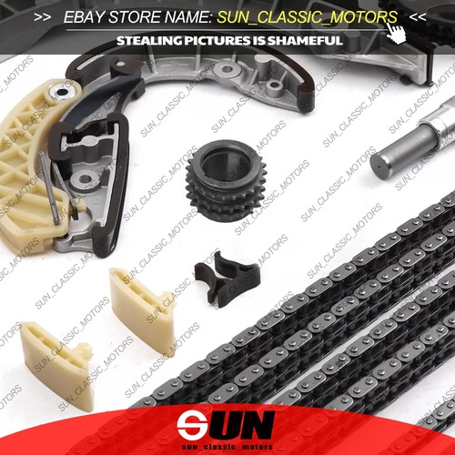 Engine Timing Chain Tensioner Guides Kit For Porsche Panamera 3.6L V6 970 M46 - Picture 5 of 5